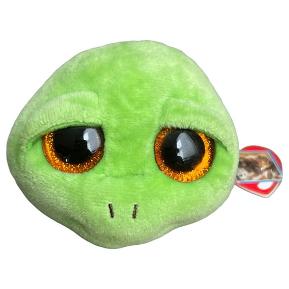 NWT! Ty Beanie Boo's Turtle Zippy Glitter Eyes Birthday May 6 Plush Toy 7" READ - Picture 10 of 11
